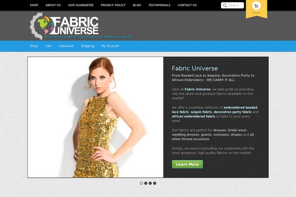 fabric-universe.com site used Shopo