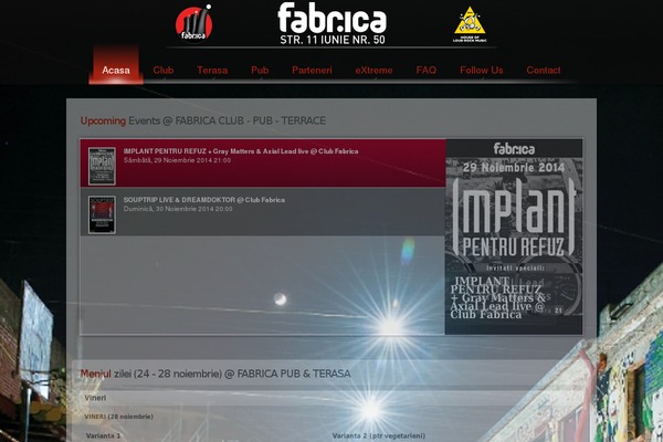 fabrica-club.ro site used Avada