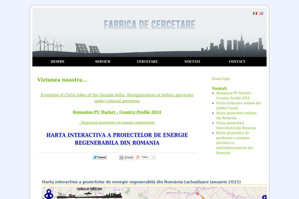 fabricadecercetare.ro site used Fabricadecercetare