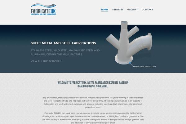 Barebones theme site design template sample