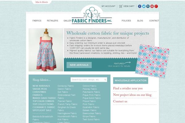 fabricfindersinc.com site used Fabricfinders