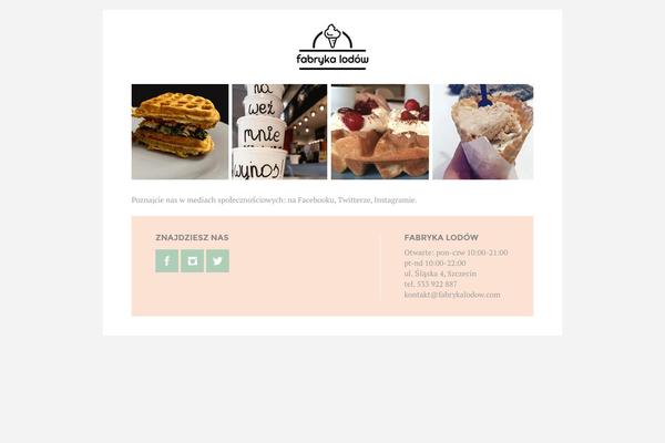 Felice theme site design template sample