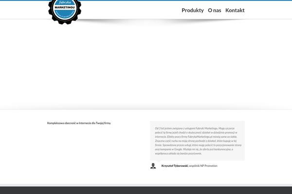 fabrykamarketingu.pl site used Customtemplate