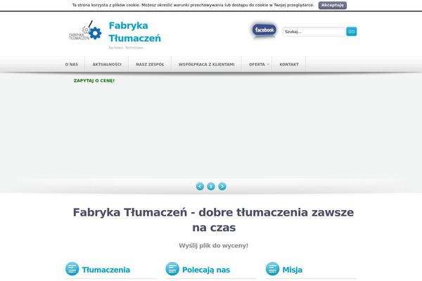 fabrykatlumaczen.pl site used Corporate_works