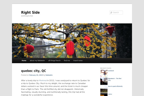 Twenty Eleven theme site design template sample
