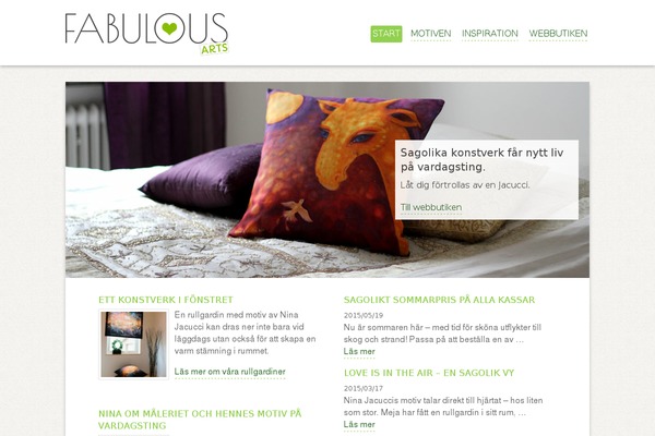 fabulousarts.se site used Fabulousarts