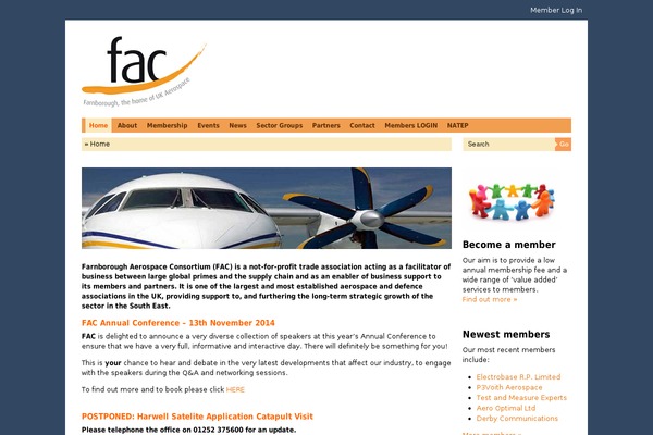 fac.org.uk site used Fac