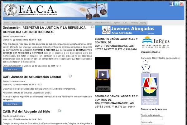 faca.org.ar site used 17cna