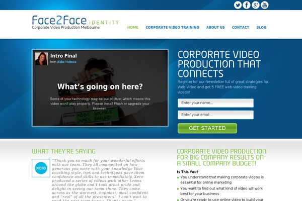 face2faceidentity.com.au site used F2fi