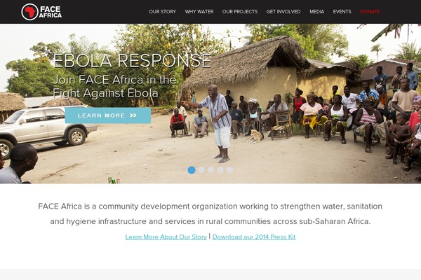 faceafrica.org site used Africa