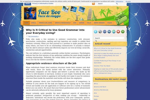 faceboo.biz site used Travelzone