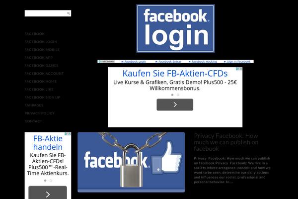 facebook-login.me site used Gridcandi