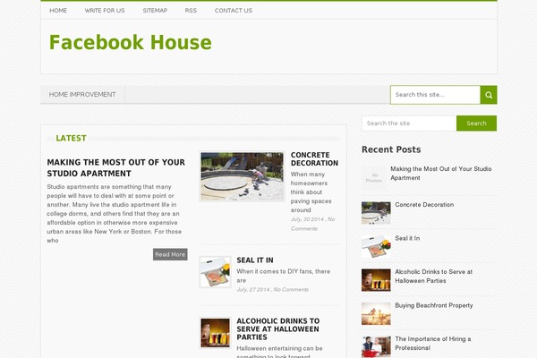 Emerald theme site design template sample