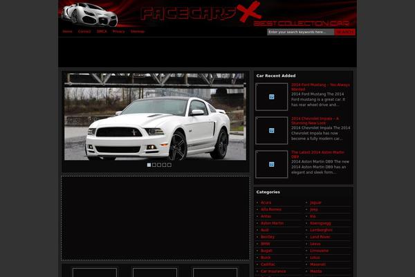 facecarsx.com site used Vivia_design_right