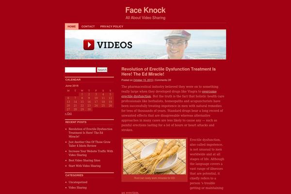 Coraline theme site design template sample
