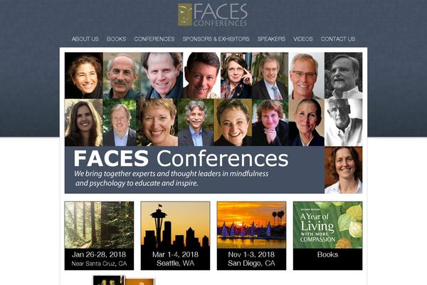 facesconferences.com site used Faces_redesign