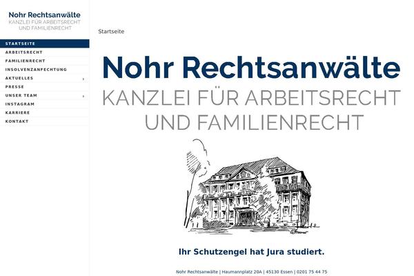fachanwalt-arbeitsrecht-nrw.de site used Nohr-child