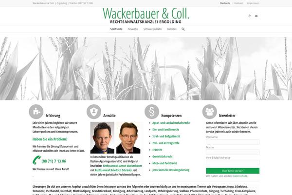 fachanwalt-landwirtschaft.de site used Enfold