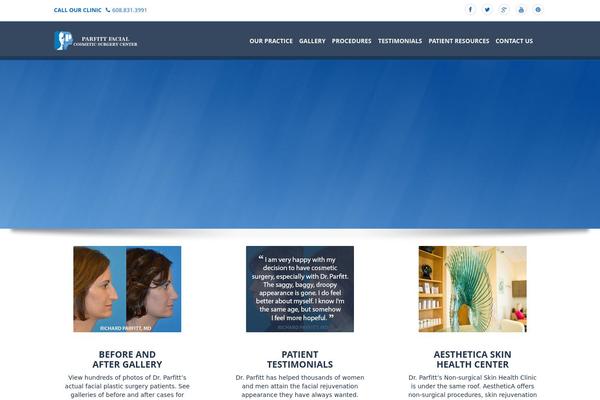 Liquida theme site design template sample