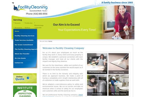 facilitycleaning.ca site used Facilitycleaning