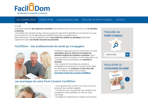 facilodom.fr site used Facilodom