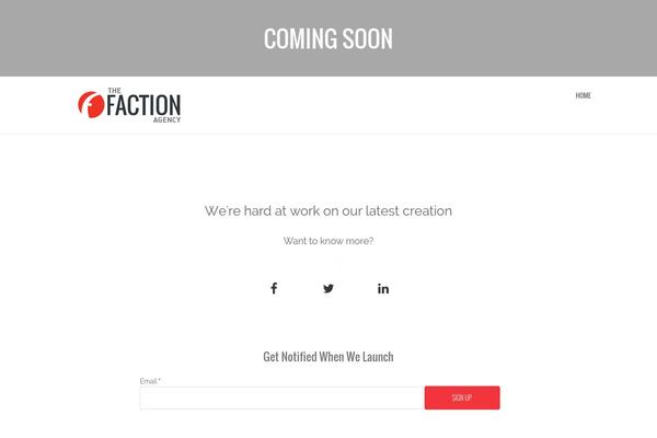 faction-agency.com site used Rient