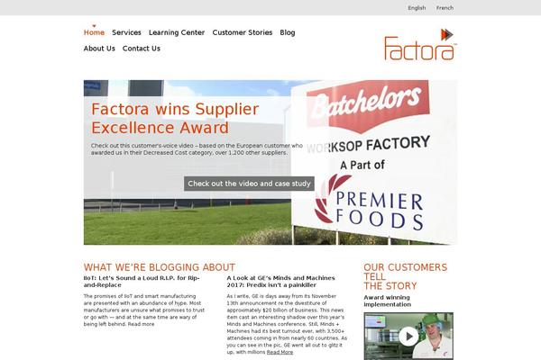 factora theme websites examples