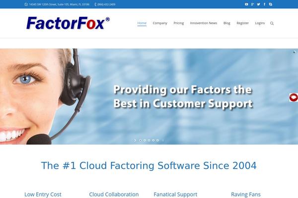 The7 theme site design template sample