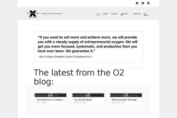 X | The Theme theme site design template sample