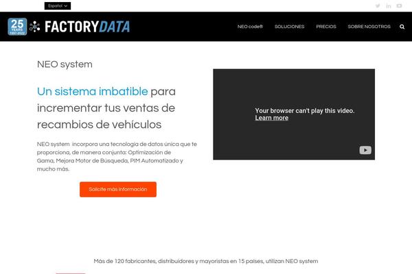 Impreza theme site design template sample