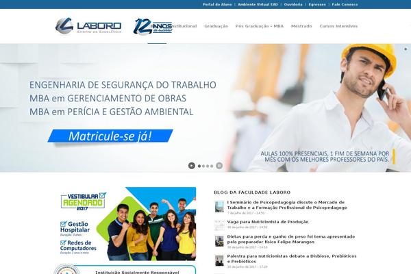 faculdadelaboro.com.br site used Laboro