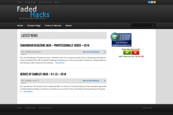 LeetPress theme site design template sample