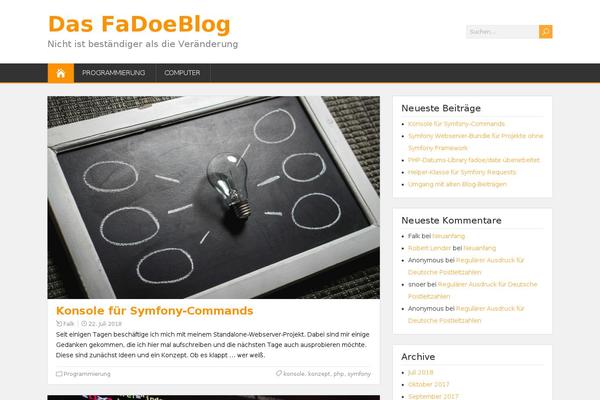 fadoe.de site used ColorMag