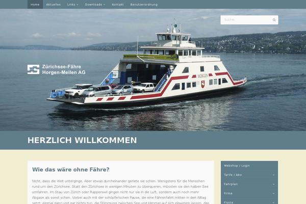 faehre.ch site used Ntd-scss