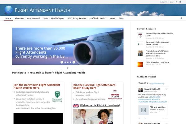 Enfold theme site design template sample