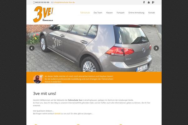 Drivingschool theme site design template sample