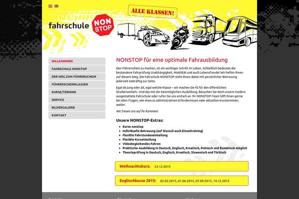 fahrschule-nonstop.at site used Bootstrap Basic4