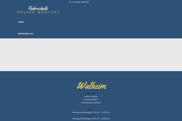 fahrschule-wentzky.de site used Automotive Car Dealership Business WordPress Theme