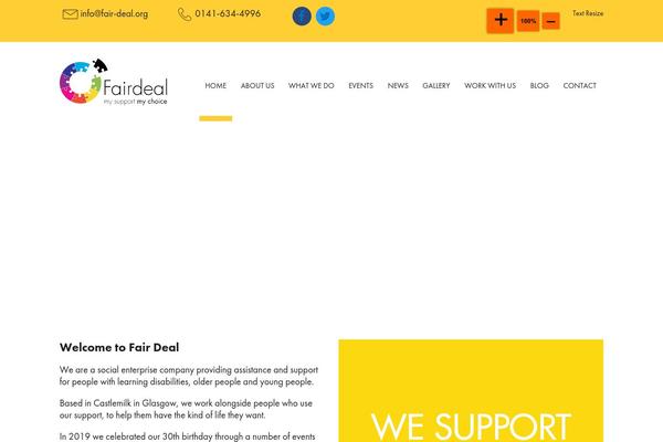 fair-deal.org site used Fairdeal