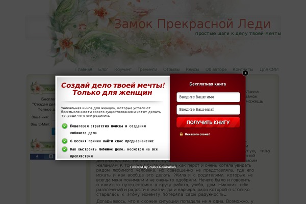 dreamy_flowers WordPress theme, websites list used dreamy_flowers theme dreamy_flowers theme websites examples