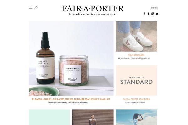 fairaporter.com site used Fair-a-porter