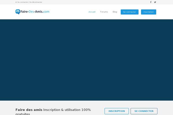 Impreza theme site design template sample