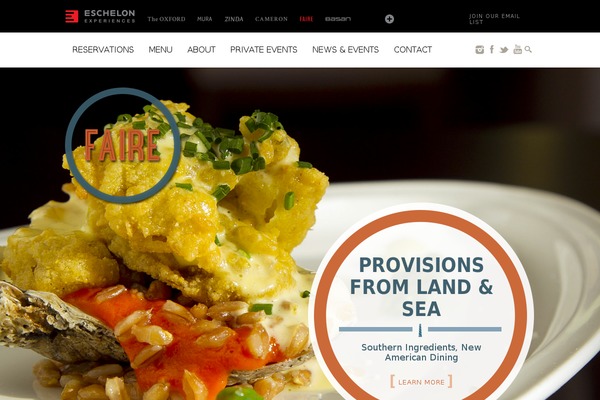 fairerestaurant.com site used Faire