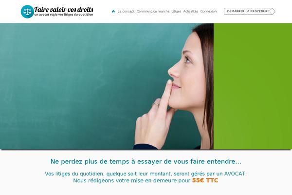 fairevaloirvosdroits.com site used F2vd