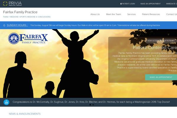 fairfaxfamilypractice.com site used Care_center_wordpress