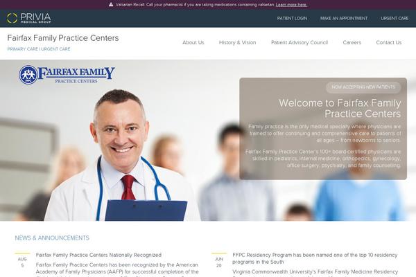 fairfaxfamilypracticecenters.com site used Care_center_wordpress