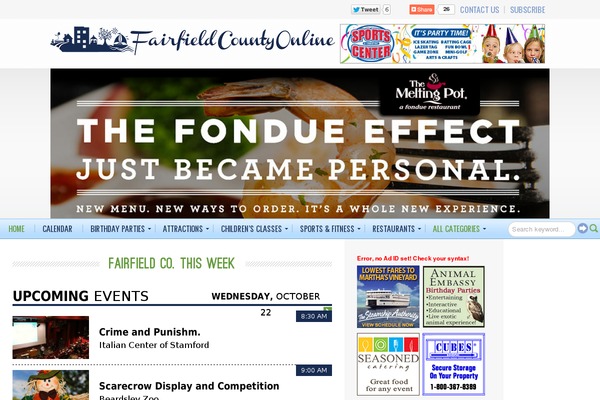 fairfieldcountyonline.com site used Fairfield