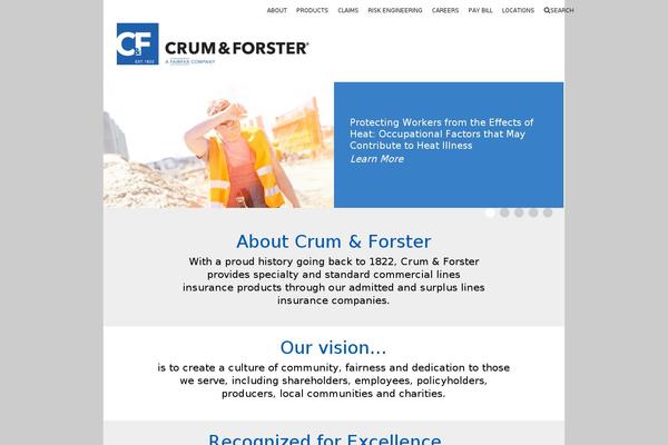 Cf theme site design template sample