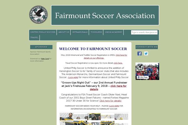 fairmountsoccer.org site used Headway