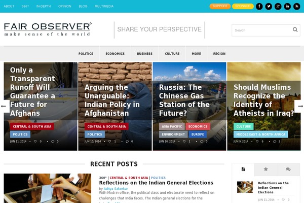 fairobserver.com site used Fairobserver